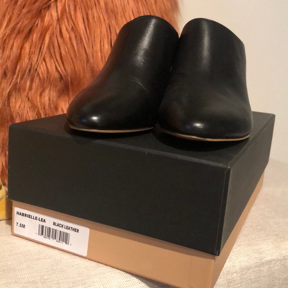 Black Halogen mules